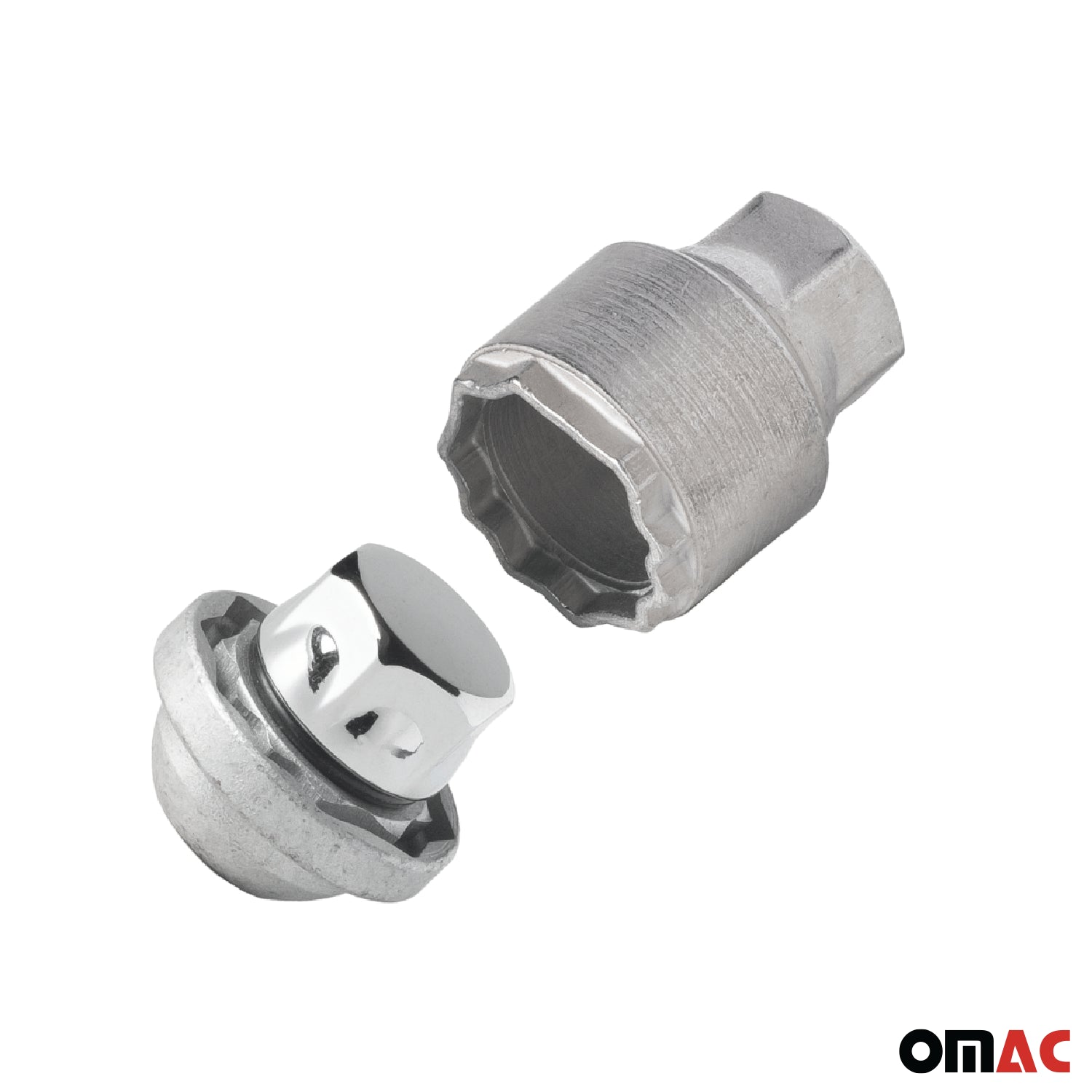 Wheel Lock Kit for Honda Civic / Fit M12X1.5 Nut Chromed 4Locks & 1Key