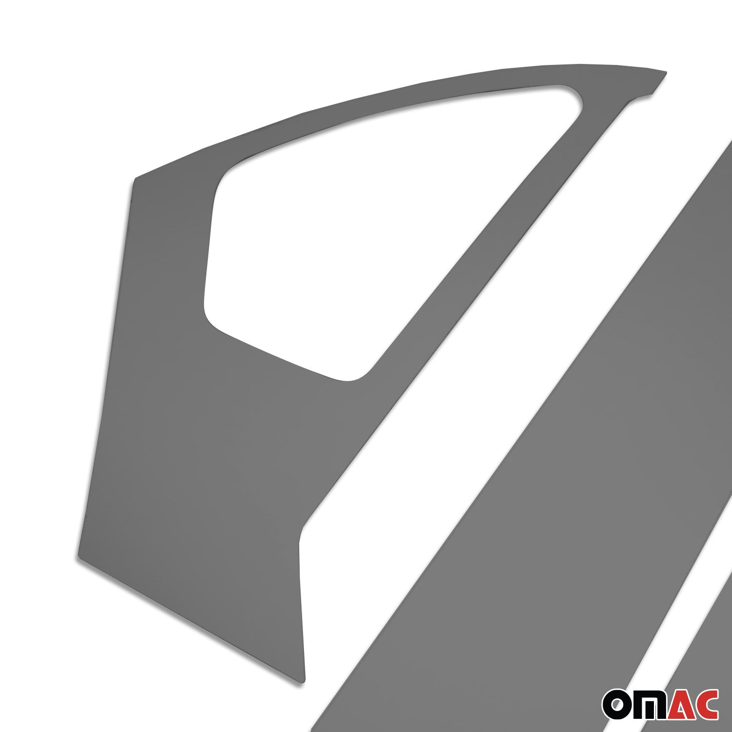 2011-2017 Nissan Juke Window B Pillar Posts Door Trim Cover Stainless Steel Dark 6x