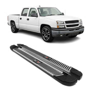 2001-2019 Chevrolet Silverado / GMC Sierra Nerf Bar Side Step Running Boards Alu