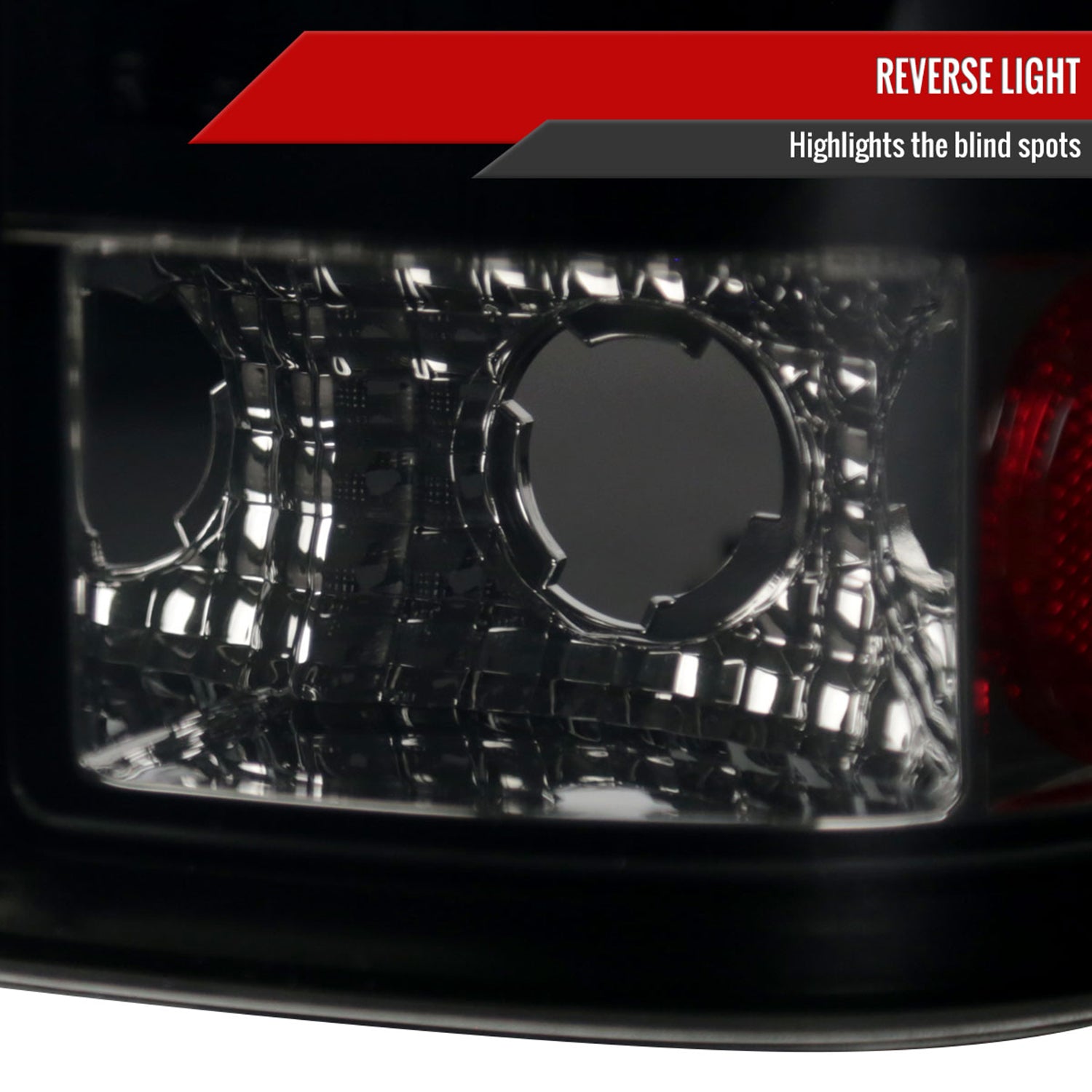 1997-2007 Ford F-150/F-250/350/450/550 LED Tail Lights Glossy Black/Smoke