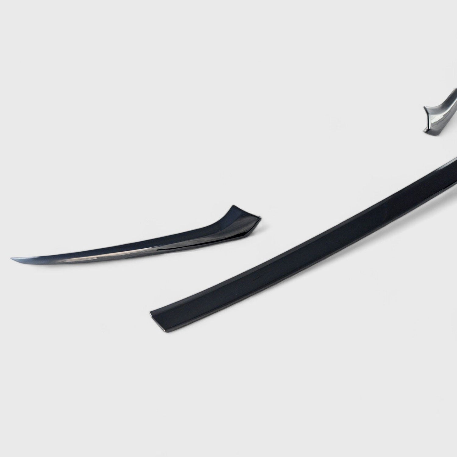 2023-2025 Honda CR-V Grille Overlay Gloss Black 3Pcs ABS Plastic