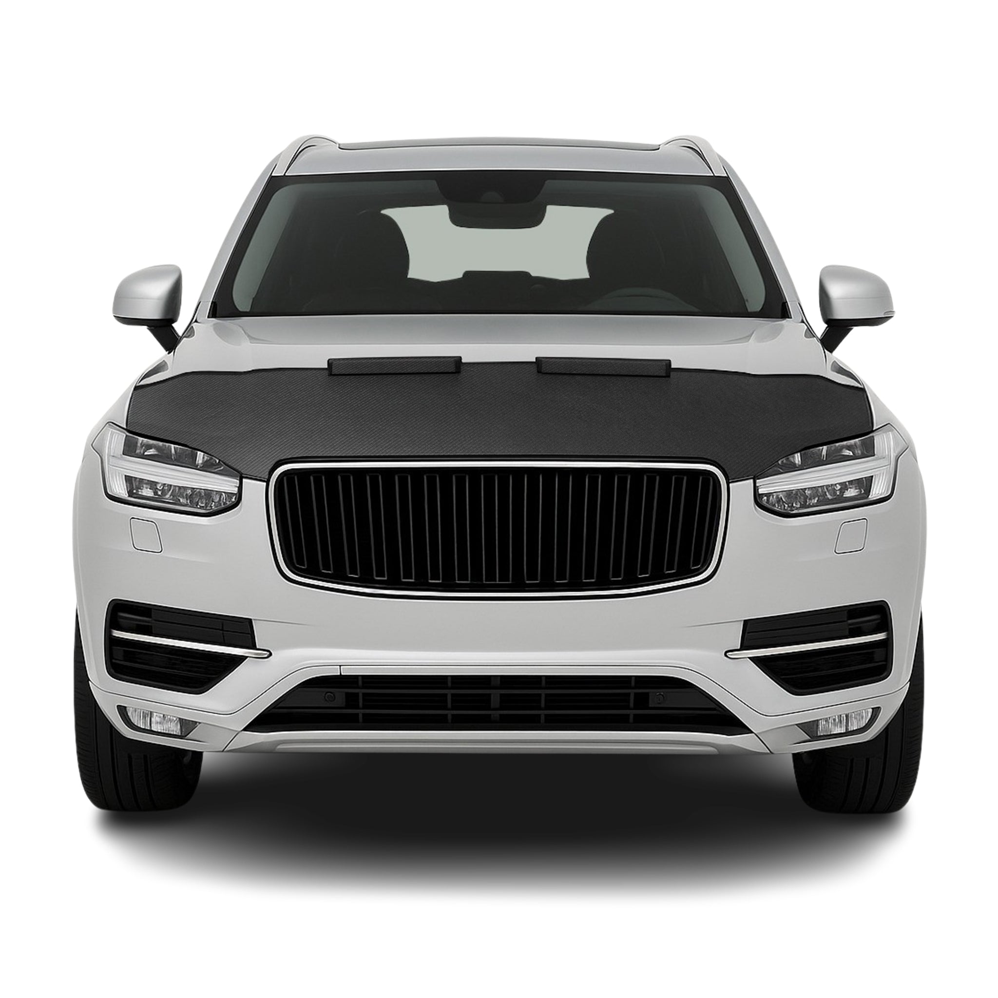 2016-2024 Volvo XC90 2016-2024 Pre-FL Car Bonnet Mask Hood Bra Carbon Black 1 Pc