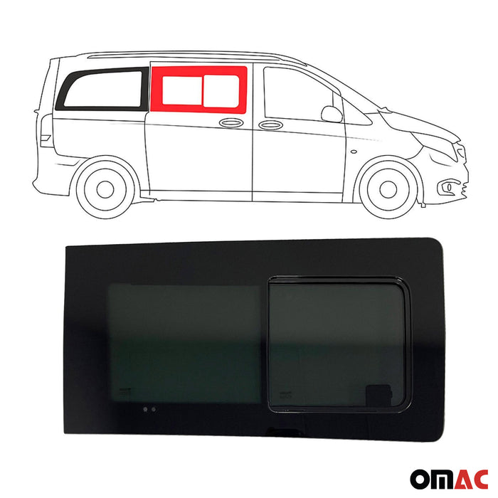 Window Glass Fit Kit For Mercedes Metris 2016-2024 Front Right Side L2 L3