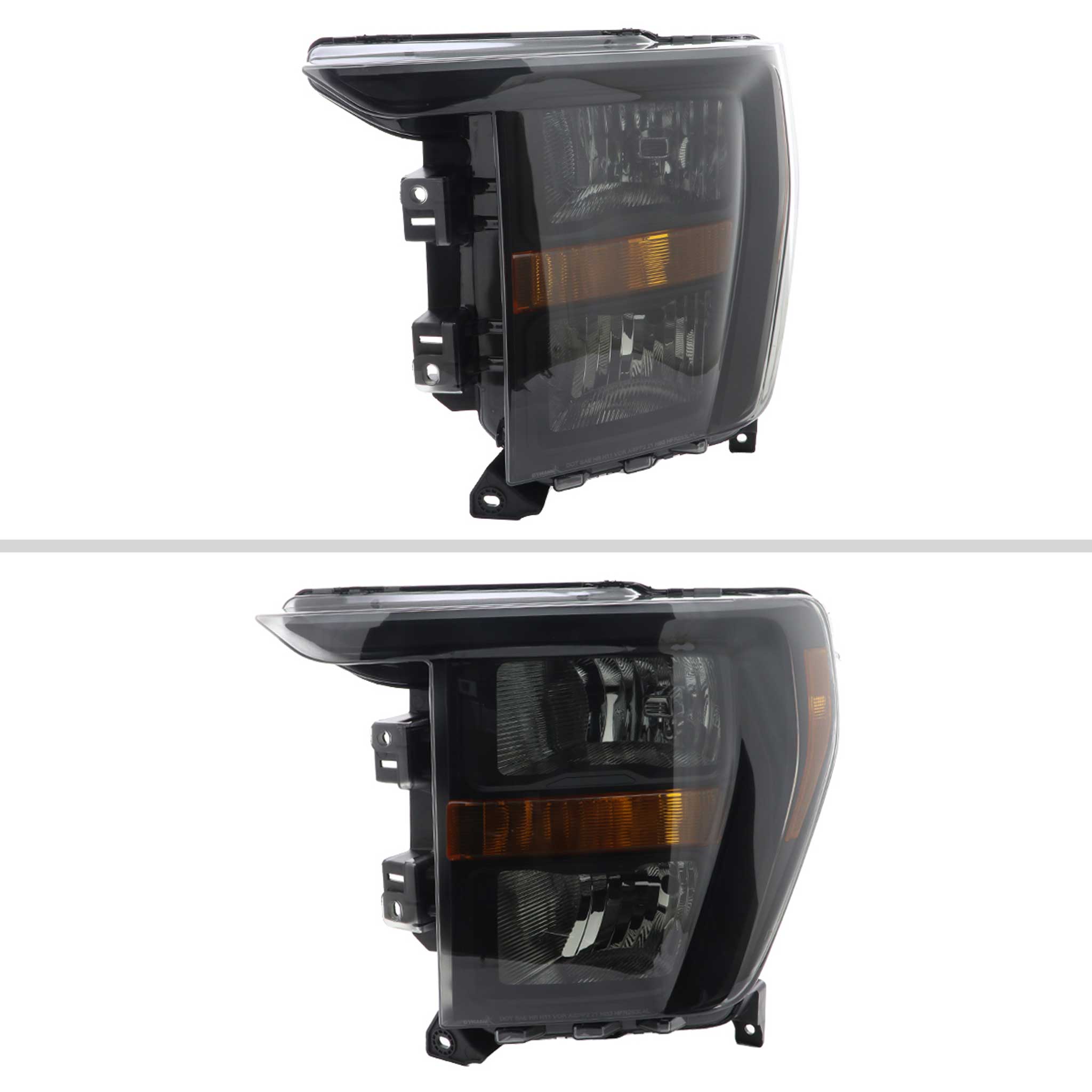 For Ford F-150 2021-2023 Factory Style Headlight Black Housing Smoked Lens