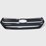 2017-2019 Ford Escape Grille Overlay Gloss Black 1Pcs ABS Plastic