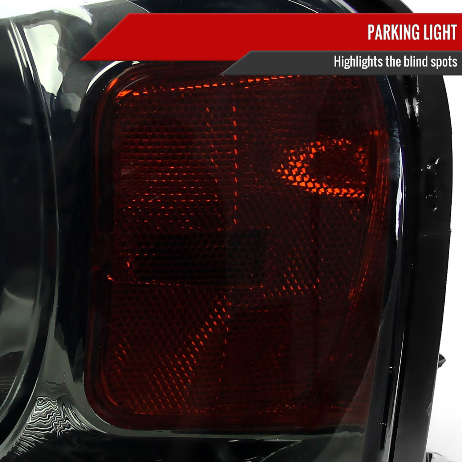 2004-2008 Ford F-150/ Lincoln Mark LT Replacement Headlights Amber & Chrome