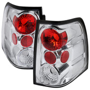 2003-2006 Ford Expedition Tail Lights Chrome Housing/Clear Lens