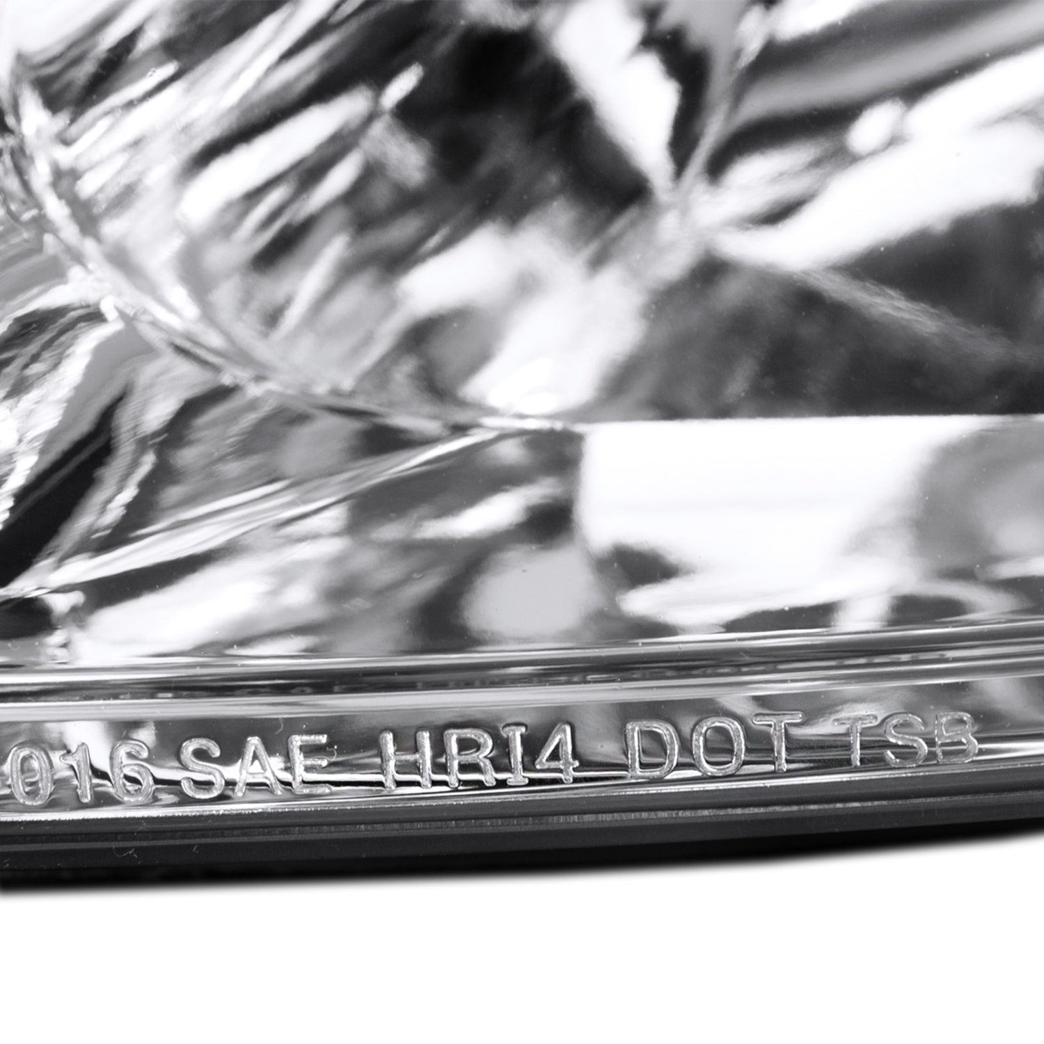 1993-1997 Honda Del Sol Crystal Headlights w/ Amber Reflector Chrome/Clear