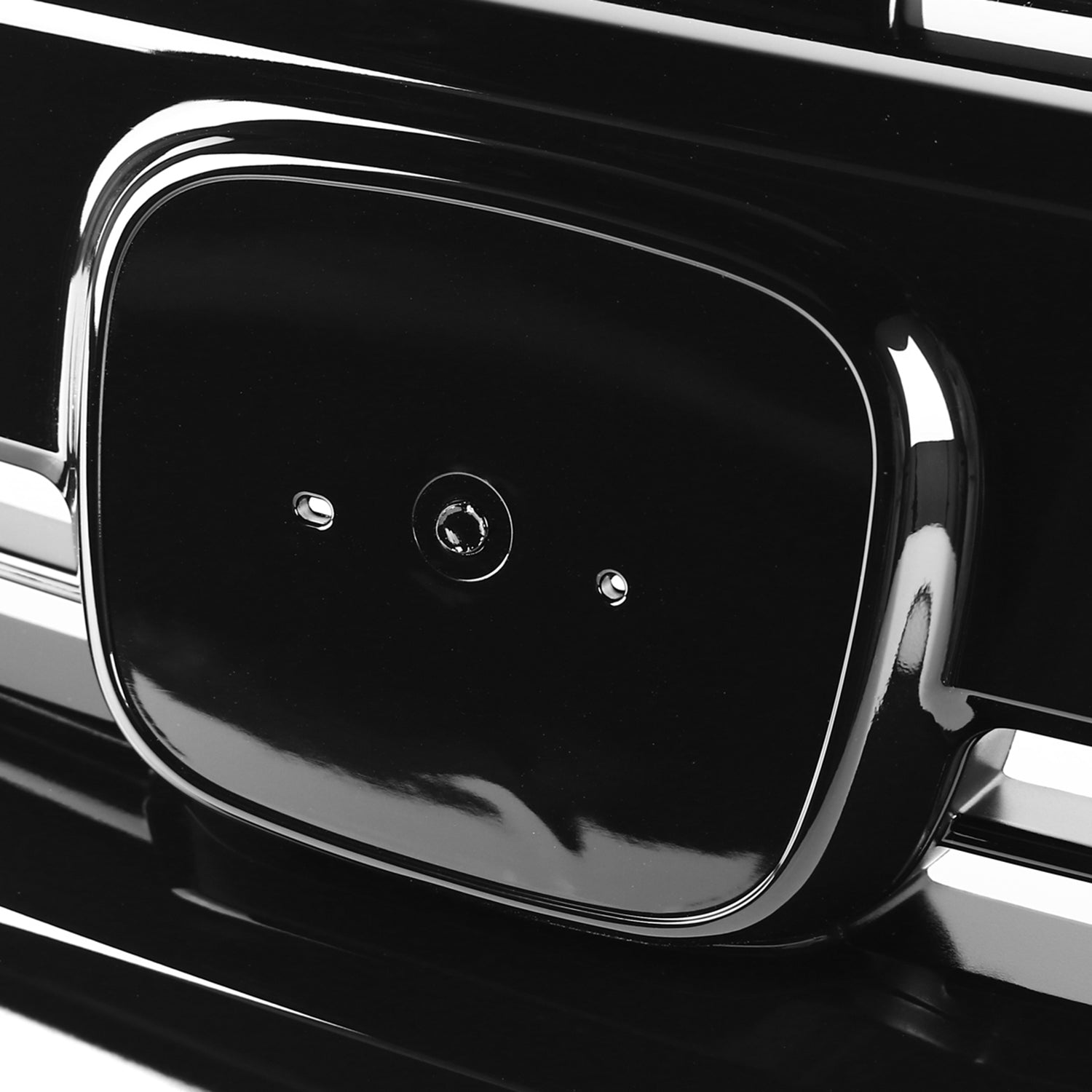 2016-2018 Honda Civic Factory Style Glossy Black ABS Mesh Grille w/ Eyebrows