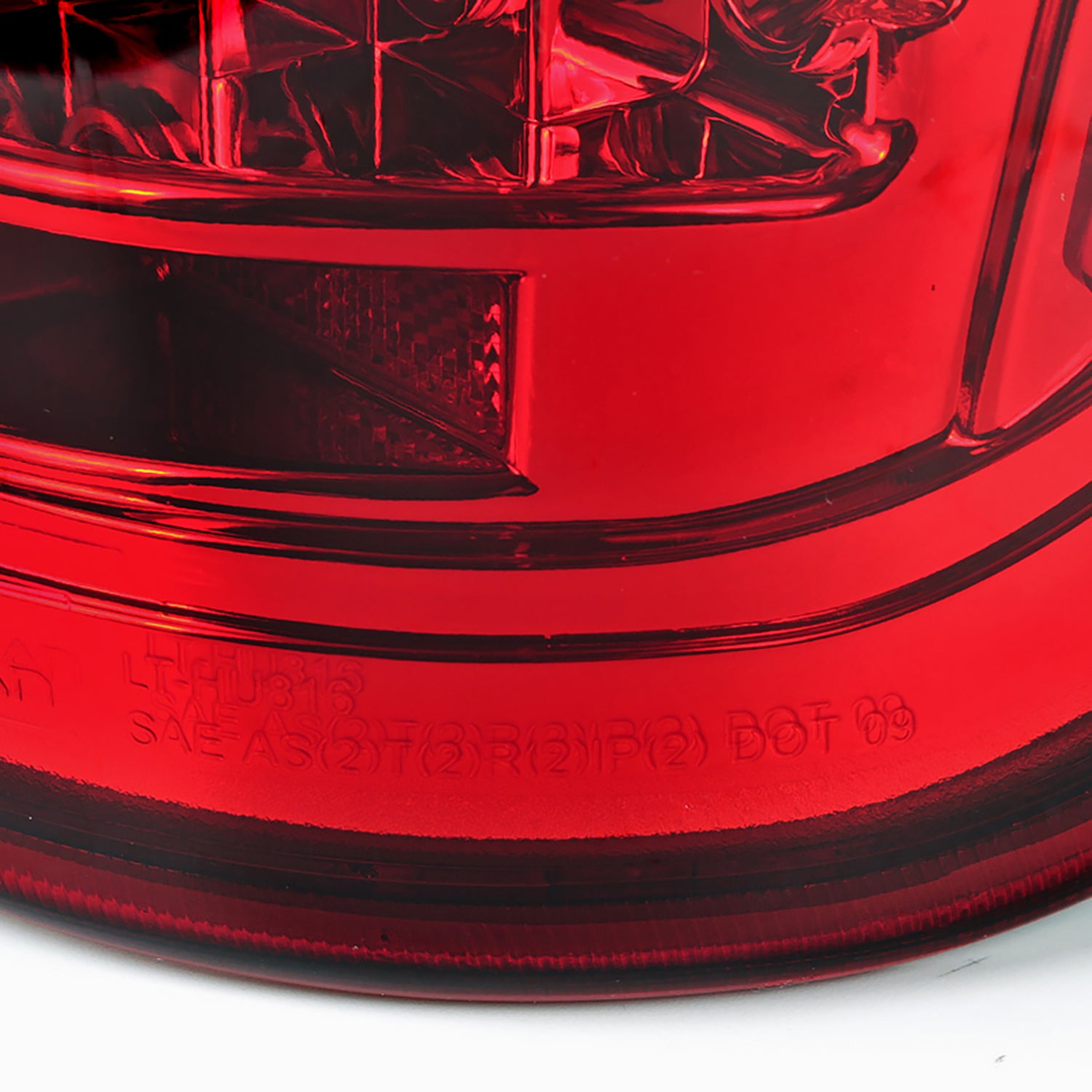 2009-2014 Ford F-150 LED Tail Lights Chrome Housing/Red Lens