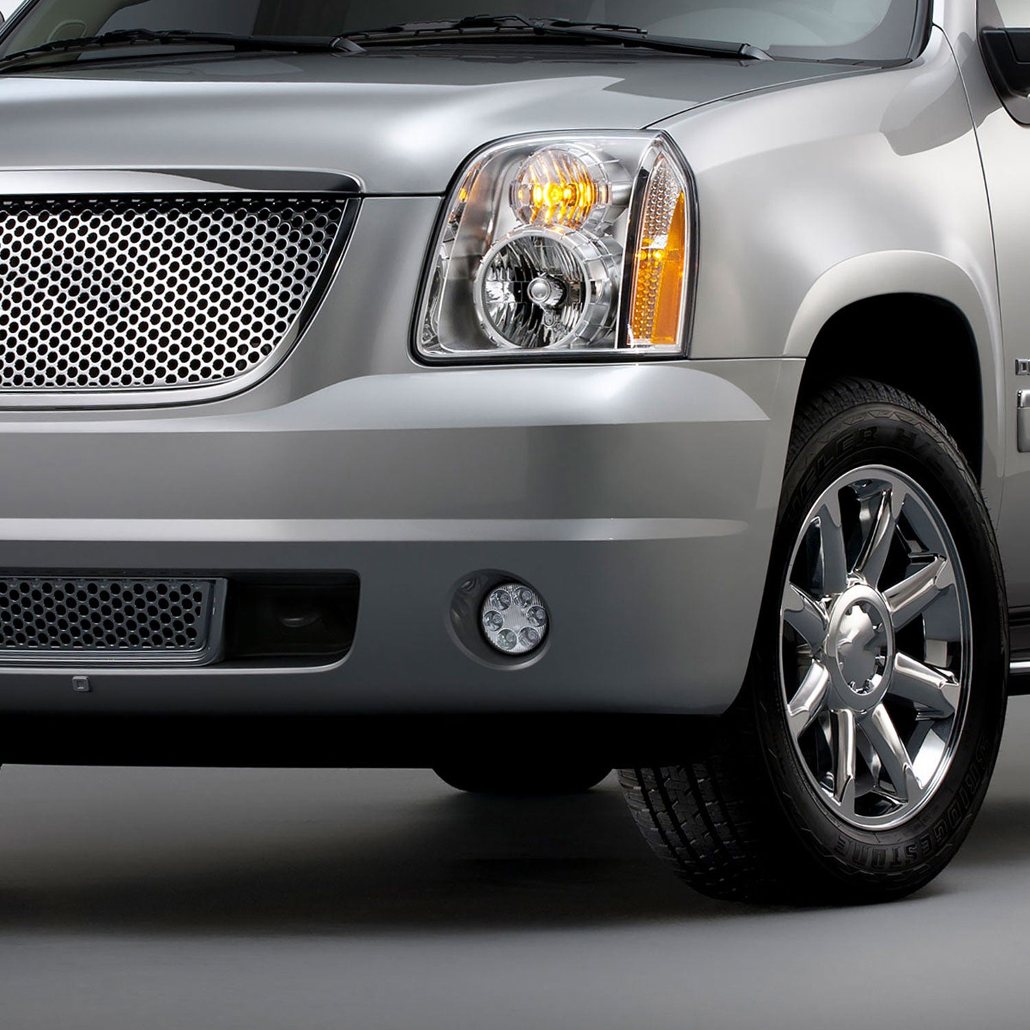 2007-2014 Chevy Tahoe/Suburban/ GMC Yukon/Yukon XL LED Fog Lights Chrome/Clear