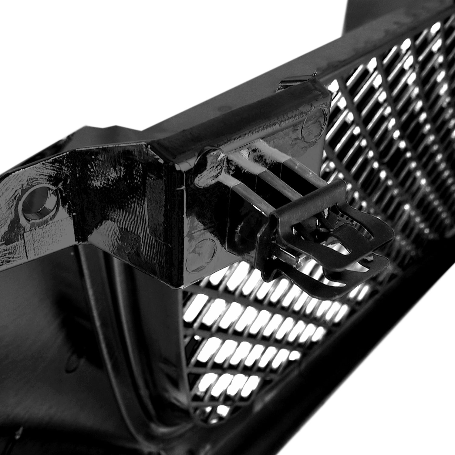 2002-2006 Cadillac Escalade Glossy Black ABS Mesh Grille