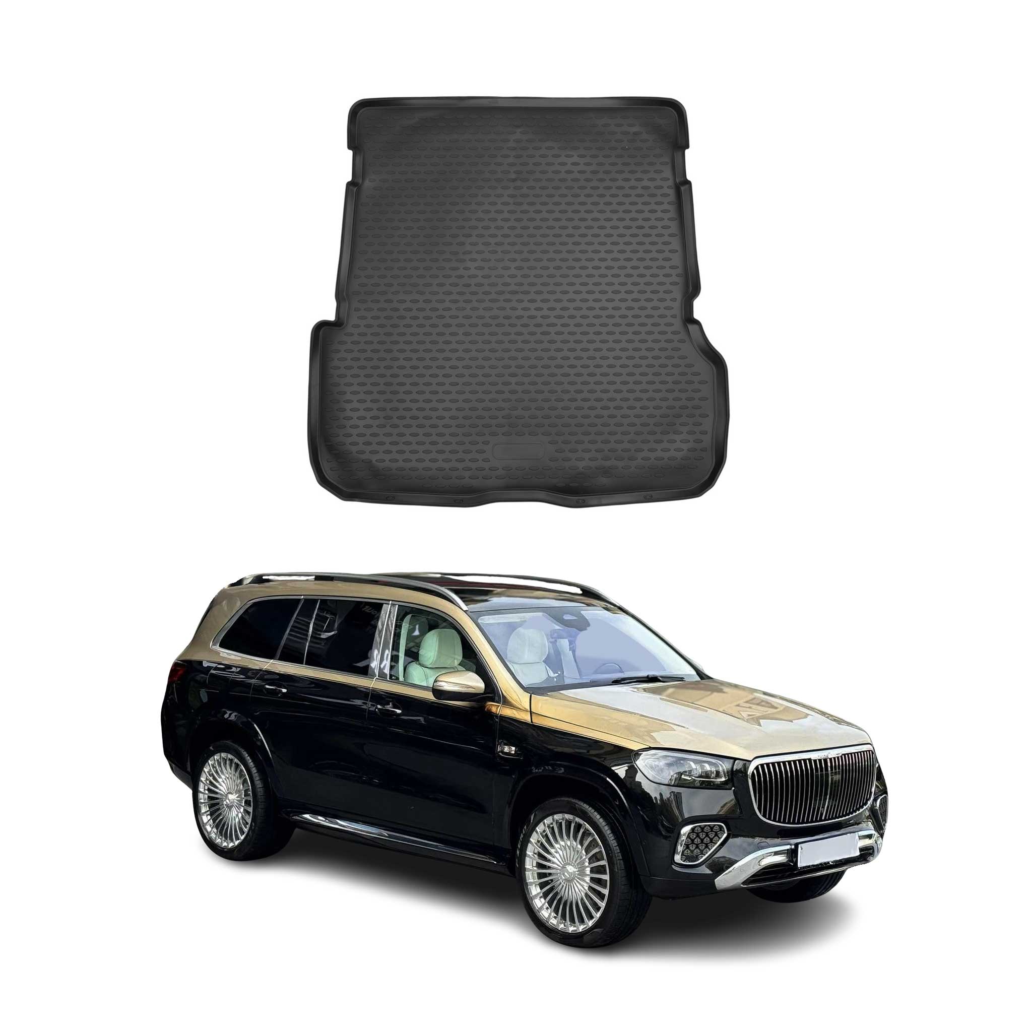 2020-2025 Mercedes GLS Class X167 Cargo Liner Trunk Mat All Weather 5Seats Black