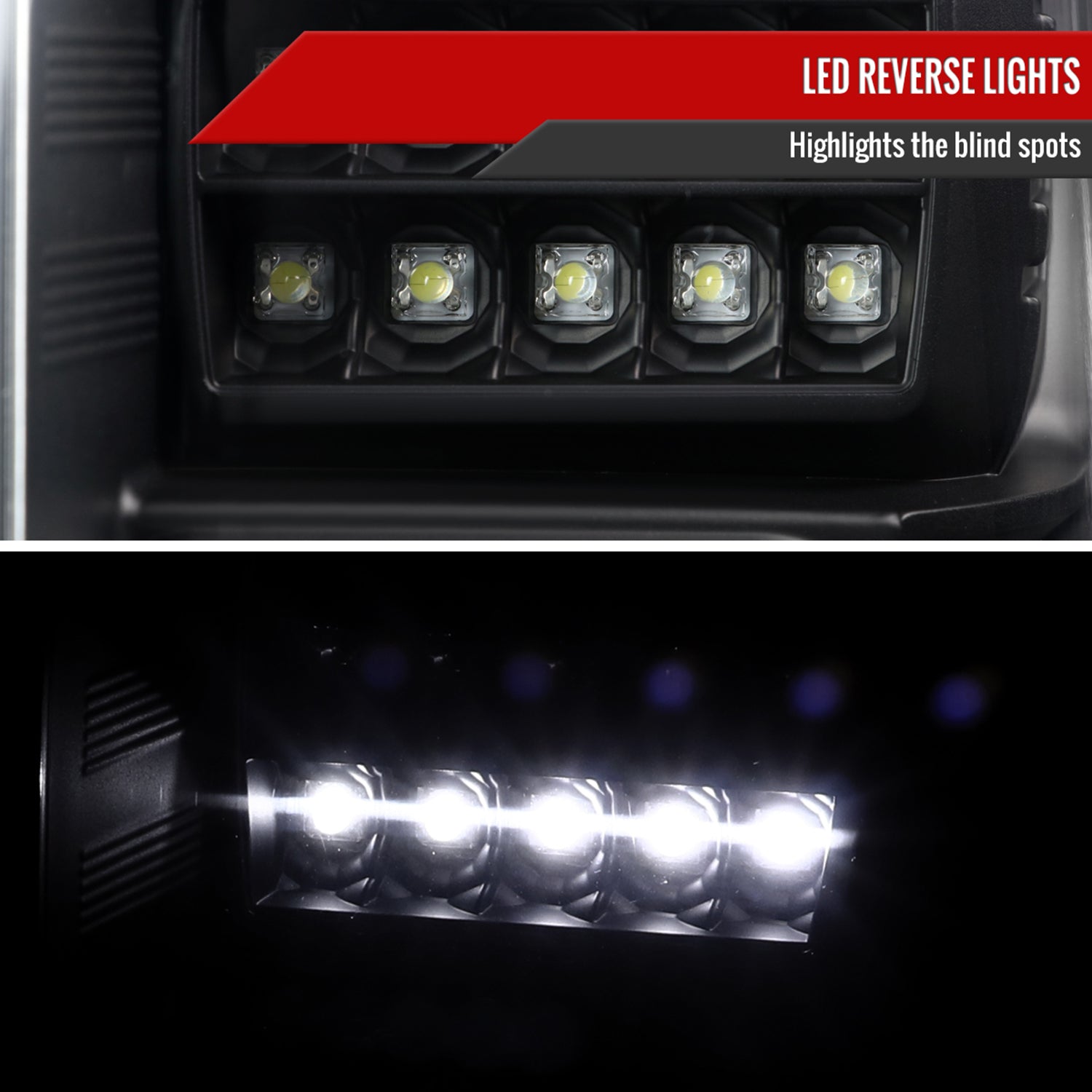 2018-2020 Ford F-150 LED Tail Lights Matte Black Housing/Clear Lens