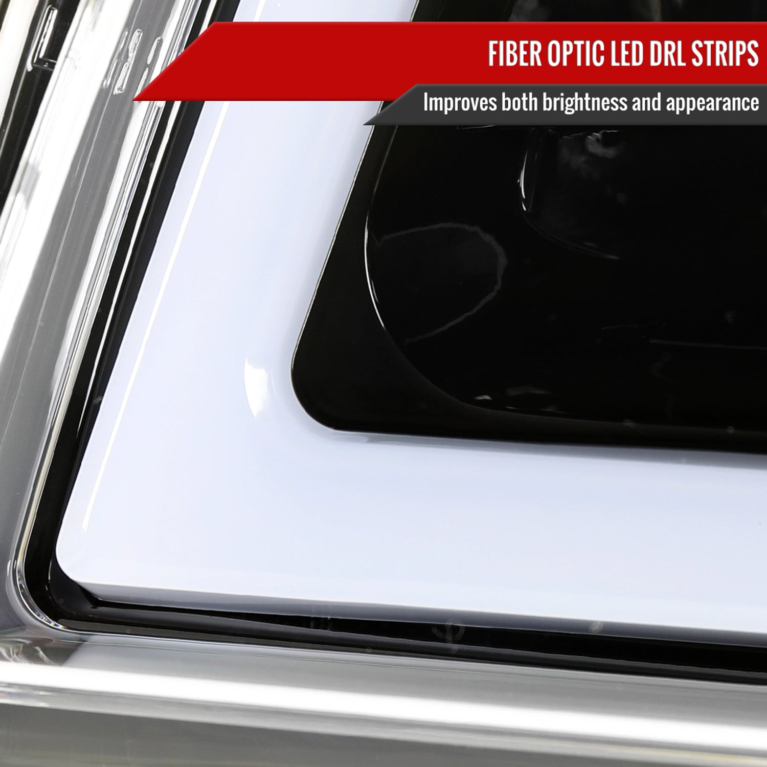 2003-2007 Chevy Silverado Avalanche LED Projector Headlights Bumper Lights