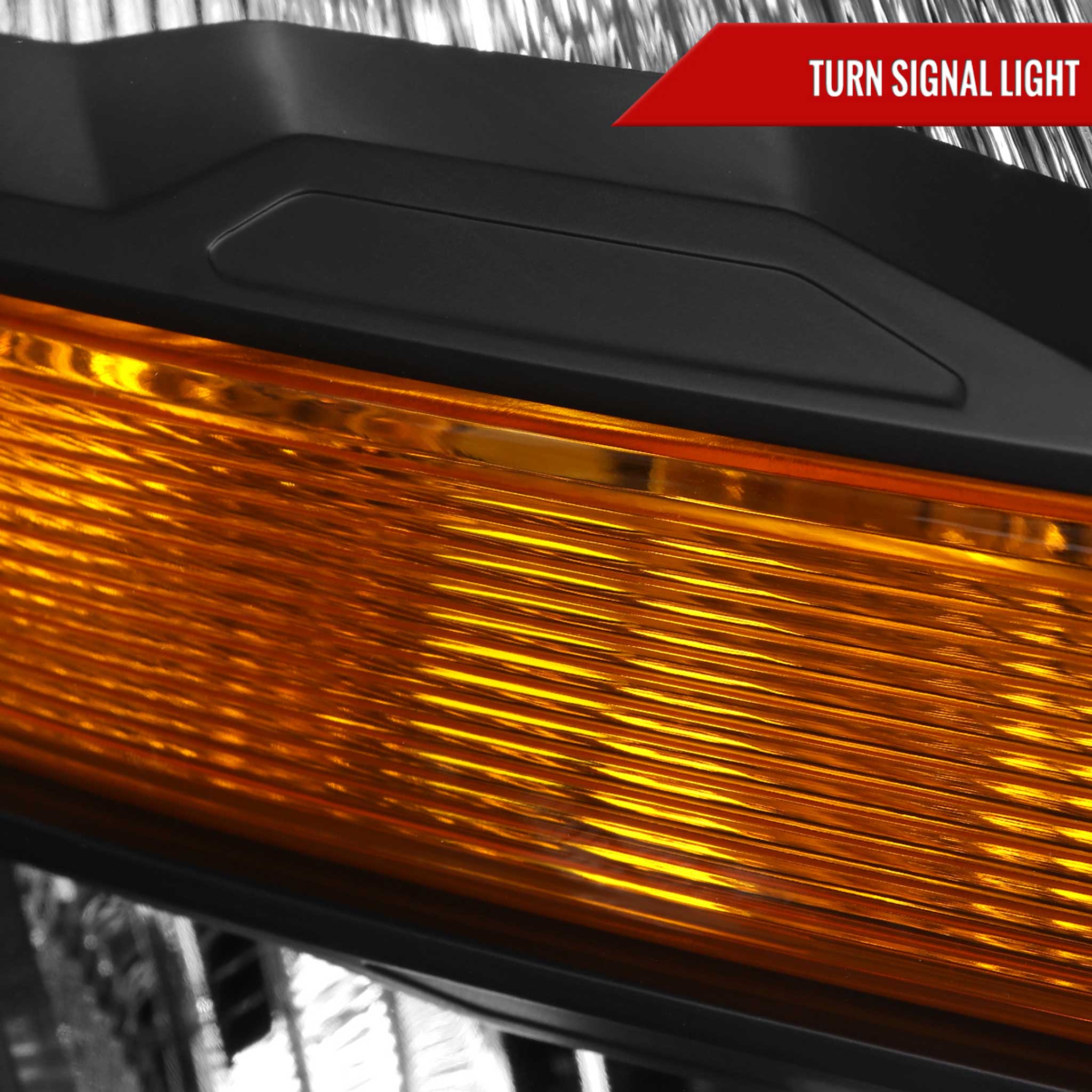 For Ford F-150 2021-2023 Factory Style Headlight Matte Black Housing Clear Lens Passenger Side Only