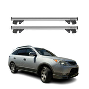 2007-2012 Hyundai Veracruz Roof Rack Cross Bars Silver