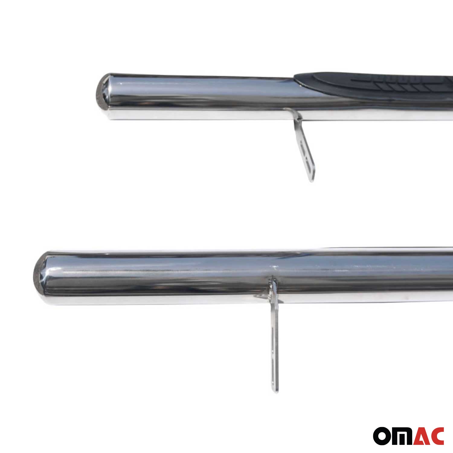 2016-2024 Mercedes Metris L1 L2 Running Boards Side Steps Silver
