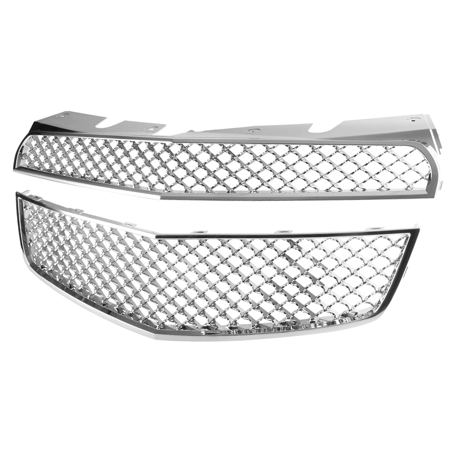 2010-2015 Chevrolet Equinox Chrome ABS 2PC Mesh Grille