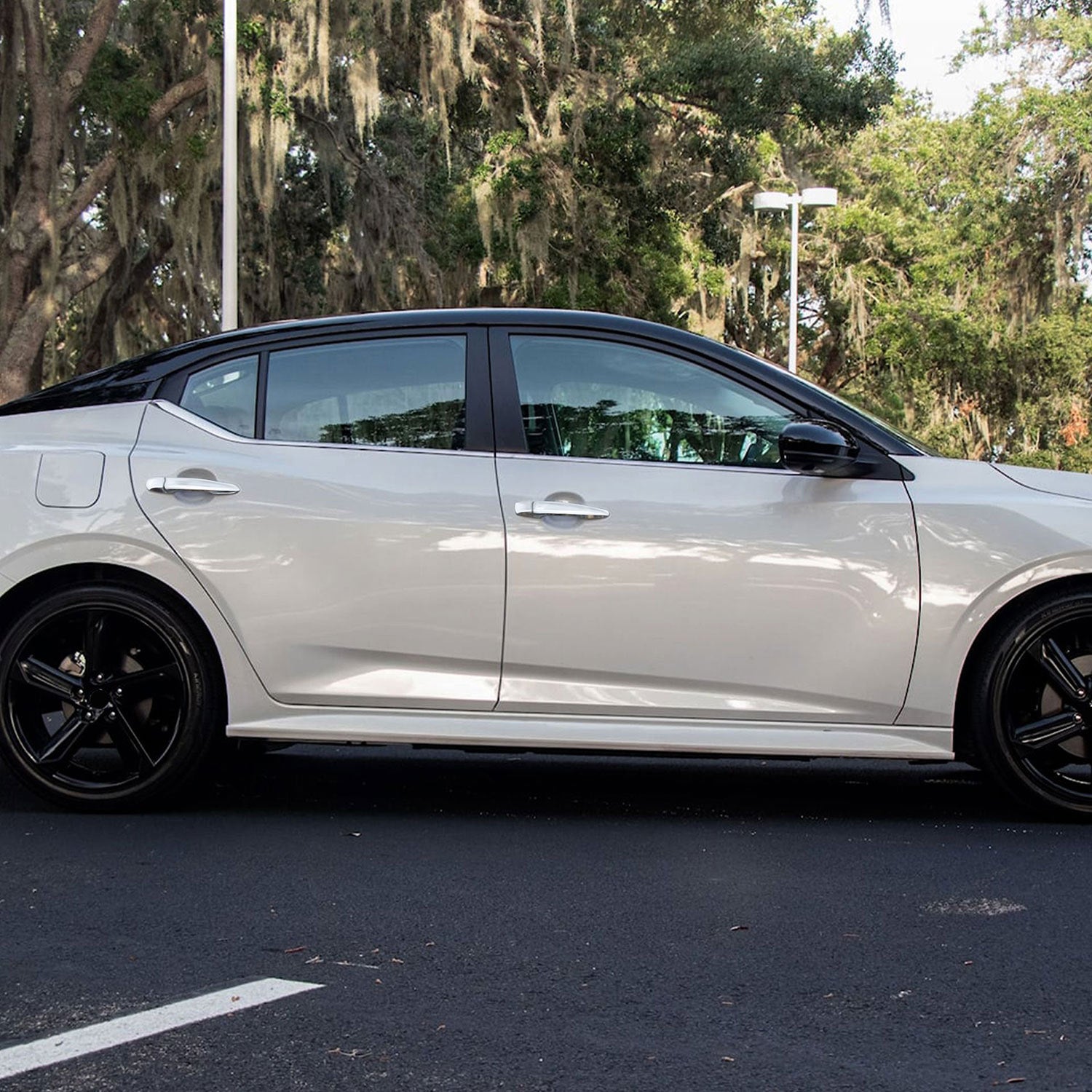 2019-2025 Nissan Altima Door Handle Cover Chrome 8Pcs ABS Plastic