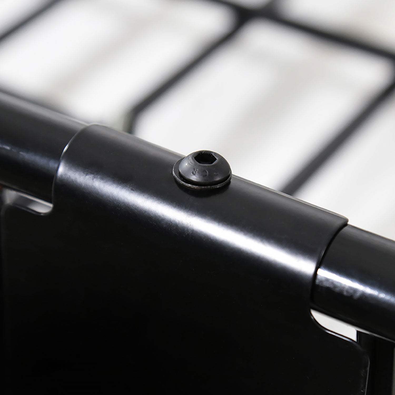 Universal Black Roof Rack Cargo Carrier w/ Extendable Luggage Hold Basket