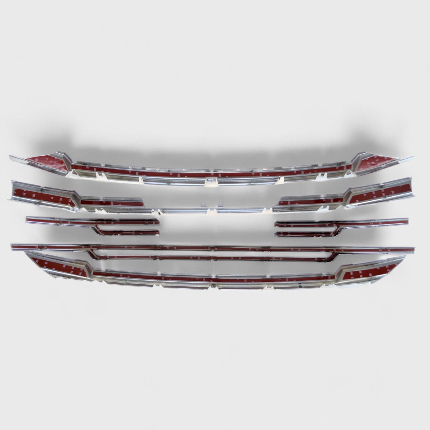 2018-2020 GMC Terrain Grille Overlay Chrome 6Pcs ABS Plastic