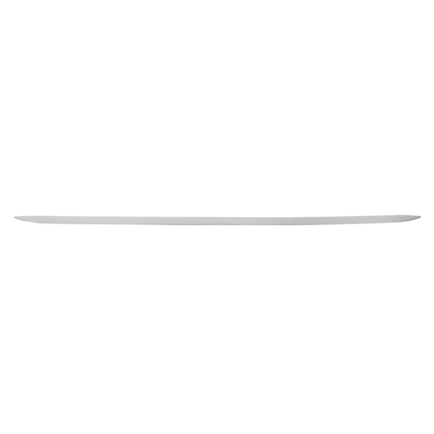 2017-2022 Nissan Rogue Sport Rear Trunk Lid Molding Trim Brushed Stainless Steel