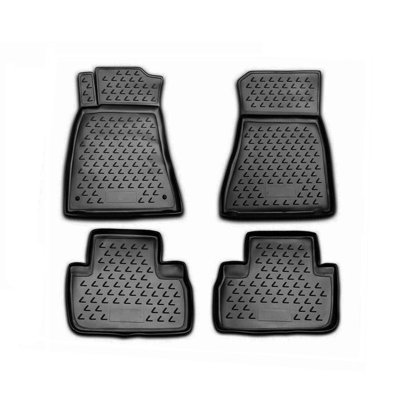 2006-2013 Lexus IS350 Floor Mats Liners Full Set All Weather Black