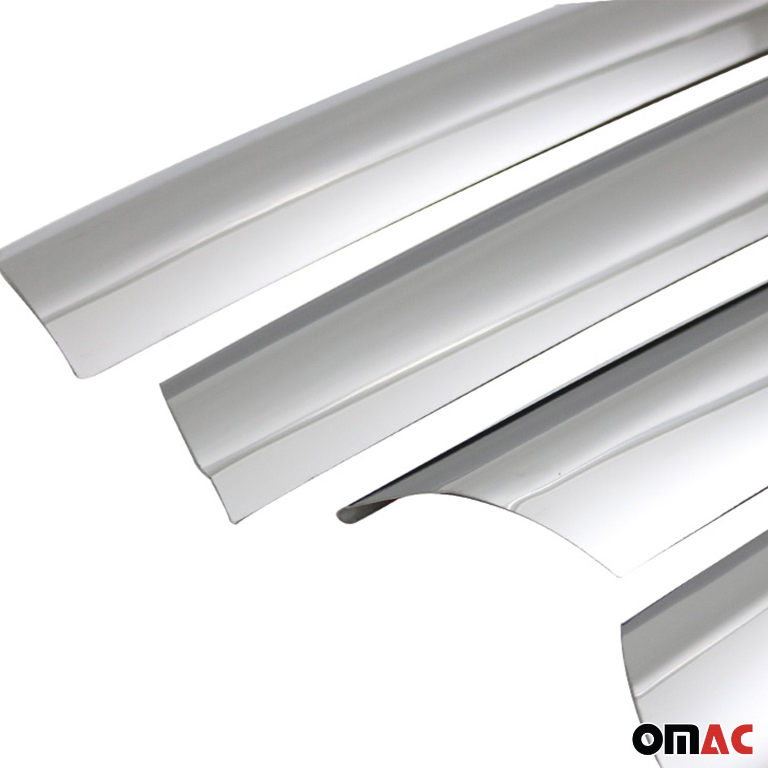 2006-2013 Mercedes Sprinter W906 Front Bumper Grill Trim Molding Stainless Steel 4x