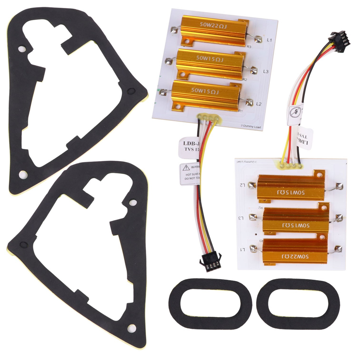 2001-2004 Mercedes Benz W203 C-Class Turn Signal LED Tail Lights Chrome/Smoke