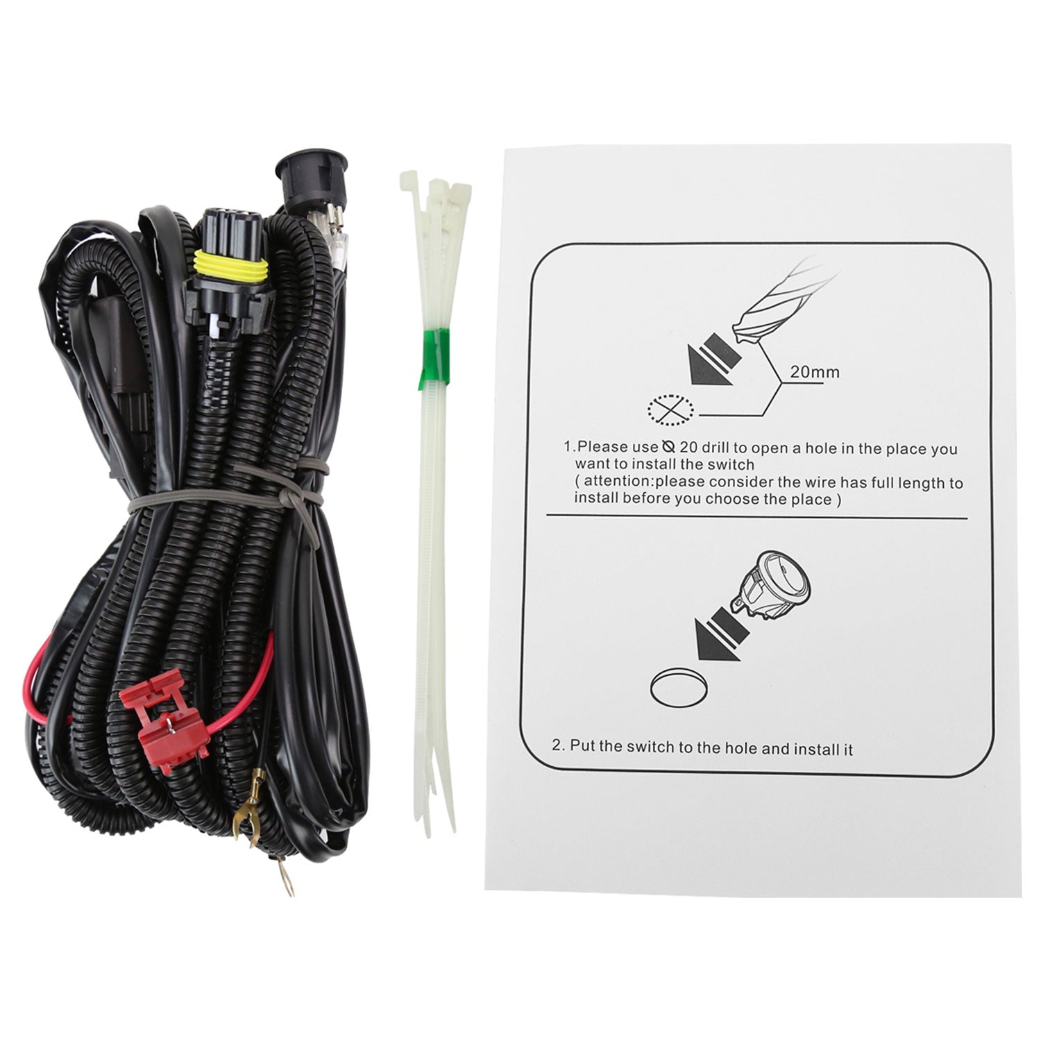 2011-2014 Ford F-150 Fog Light Bezels Chrome Housing/Smoke Lens