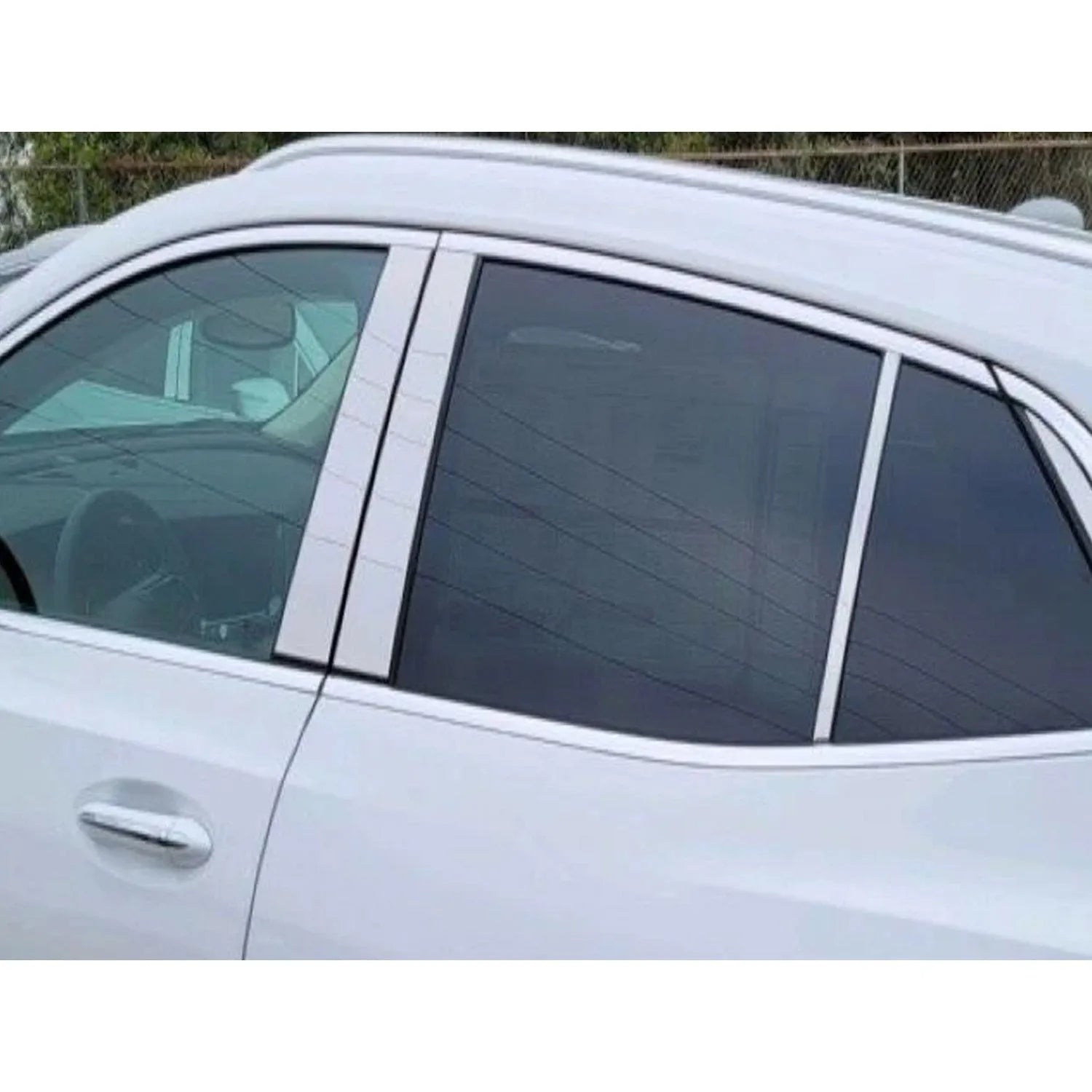 2021-2025 Buick Envision Stainless Steel Pillar Trim 6 Pcs