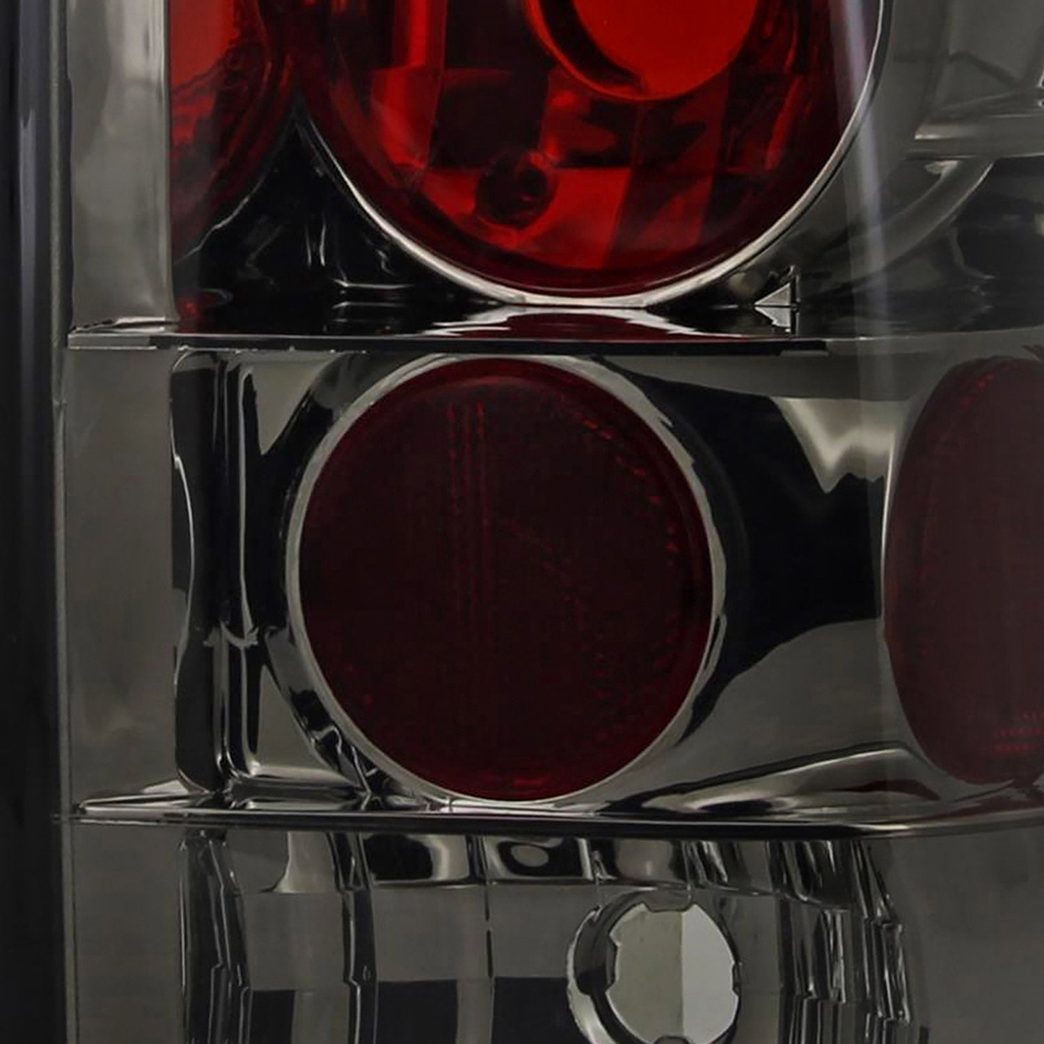 2004-2015 Nissan Titan Tail Lights Chrome Housing/Smoke Lens