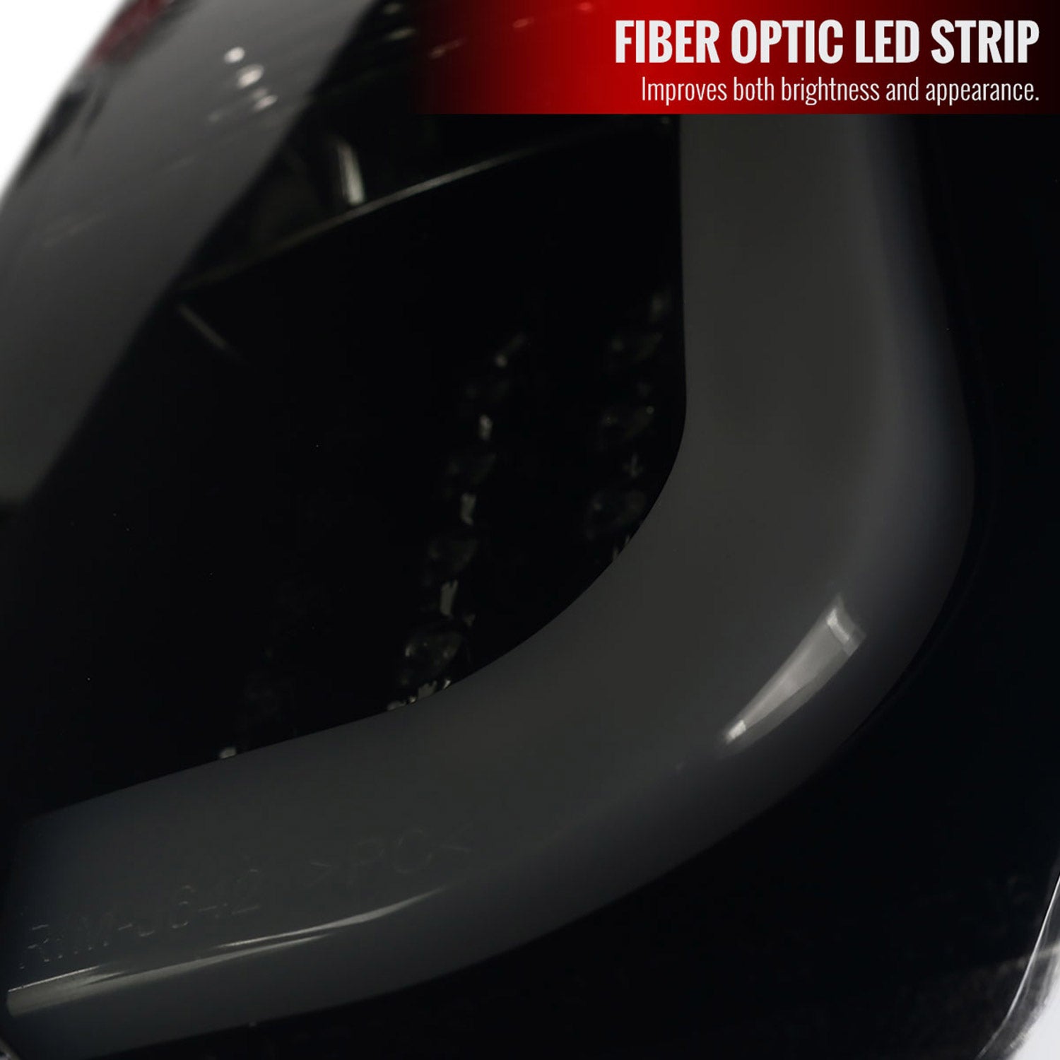 2014-2021 Toyota Tundra White Bar LED Tail Lights Glossy Black/Smoke