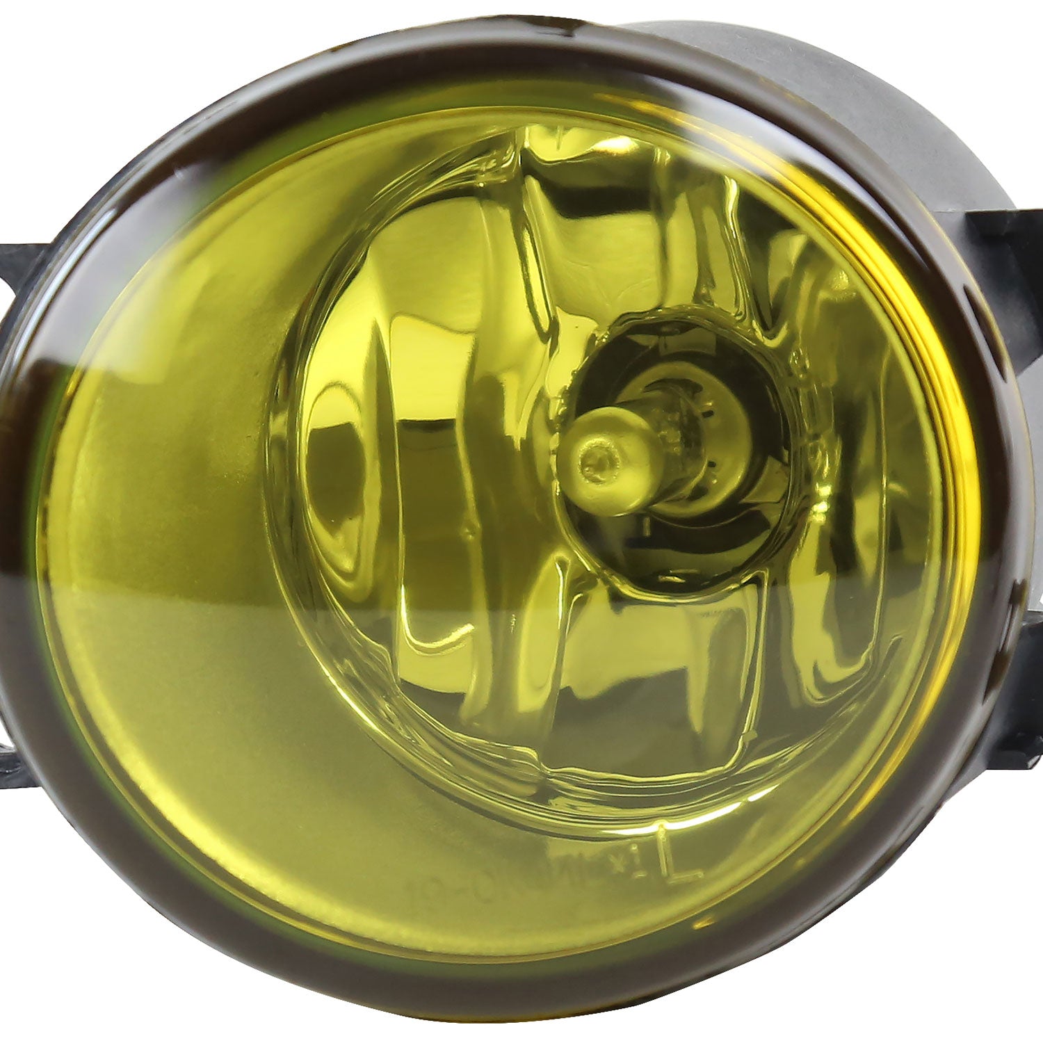 2009-2010 Toyota Corolla H11 Fog Lights Kit Chrome Housing/Yellow Lens