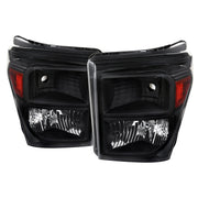 2011-2016 Ford F-250/350/450/550 SuperDuty Factory Headlights Amber Reflectors