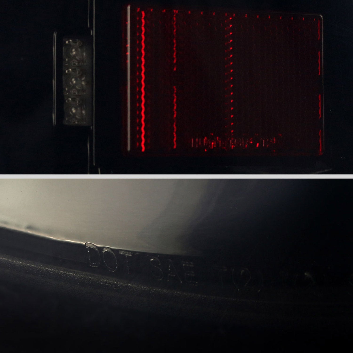 2014-2018 Chevy Silverado 1500 2500HD 3500HD/ Sierra LED Tail Lights Black