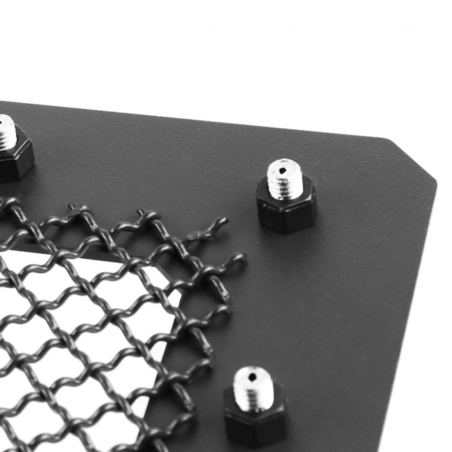 2016-2018 GMC Sierra 1500 Rivet Style Black S.Steel Mesh Grille Insert