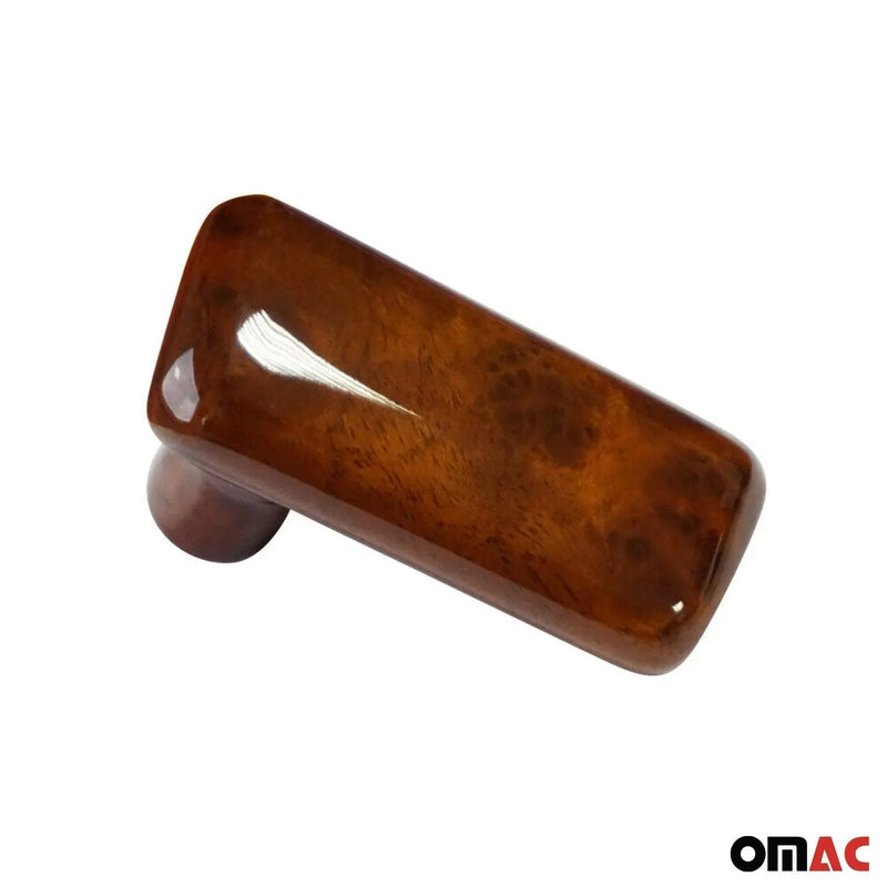 Gear Shift Knob for BMW E36 E46 E60 E87 E90 X3 X5 E83 Wooden Automatic T-Handle - OMAC USA