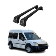 2010-2013 Ford Transit Connect Fix Points Roof Racks Cross Bar Alu Black 2x