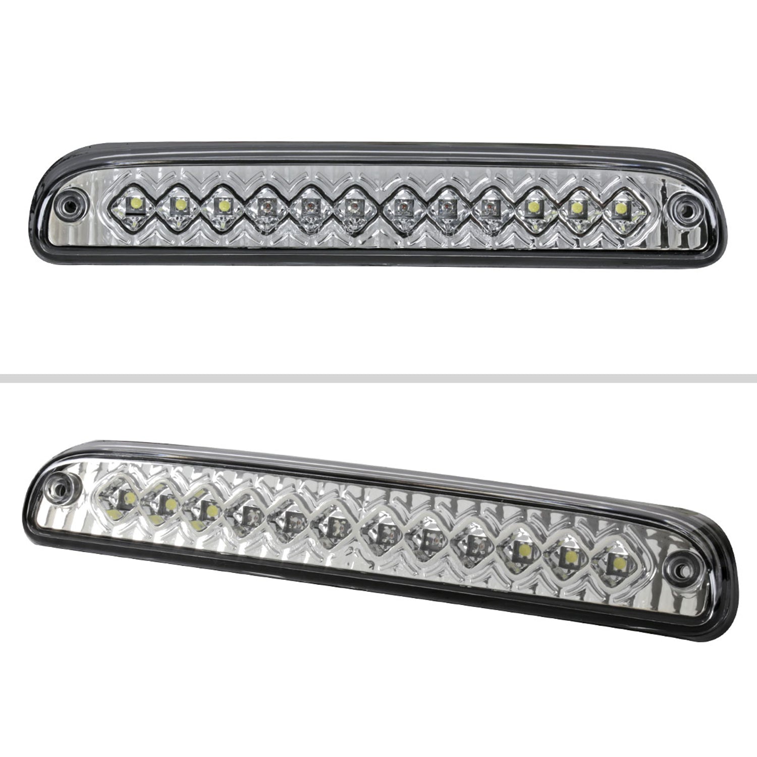 1993-2016 Ford F-250/350/450/550/Ranger LED 3rd Brake Tail Light Chrome