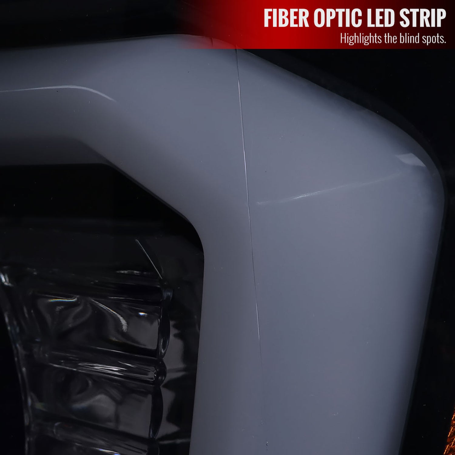 2007-2013 Chevy Avalanche/ 07-2014 Tahoe Suburban LED C-Bar Headlights Smoke