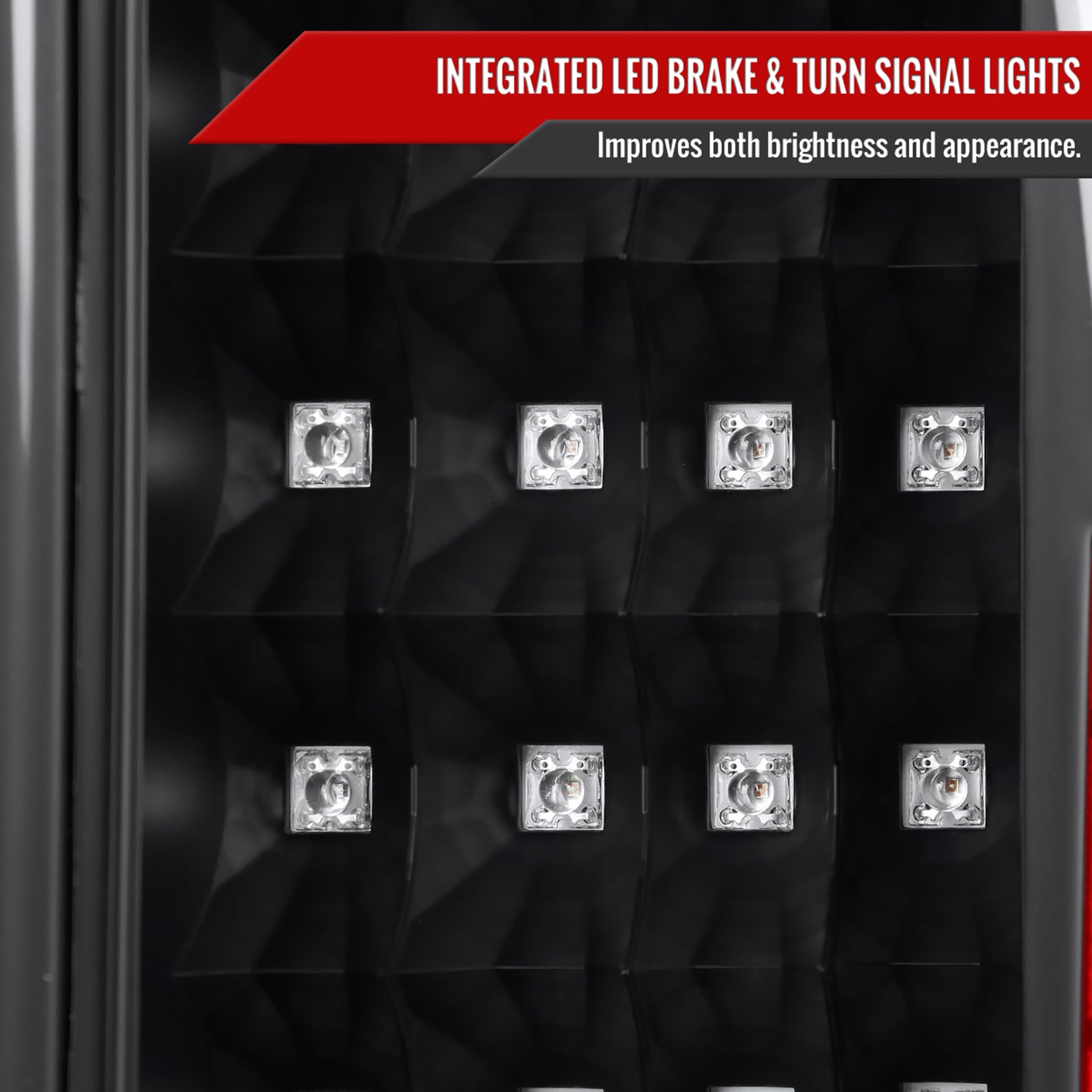 2005-2015 Nissan Armada V2 LED Tail Lights Matte Black Housing/Clear Lens