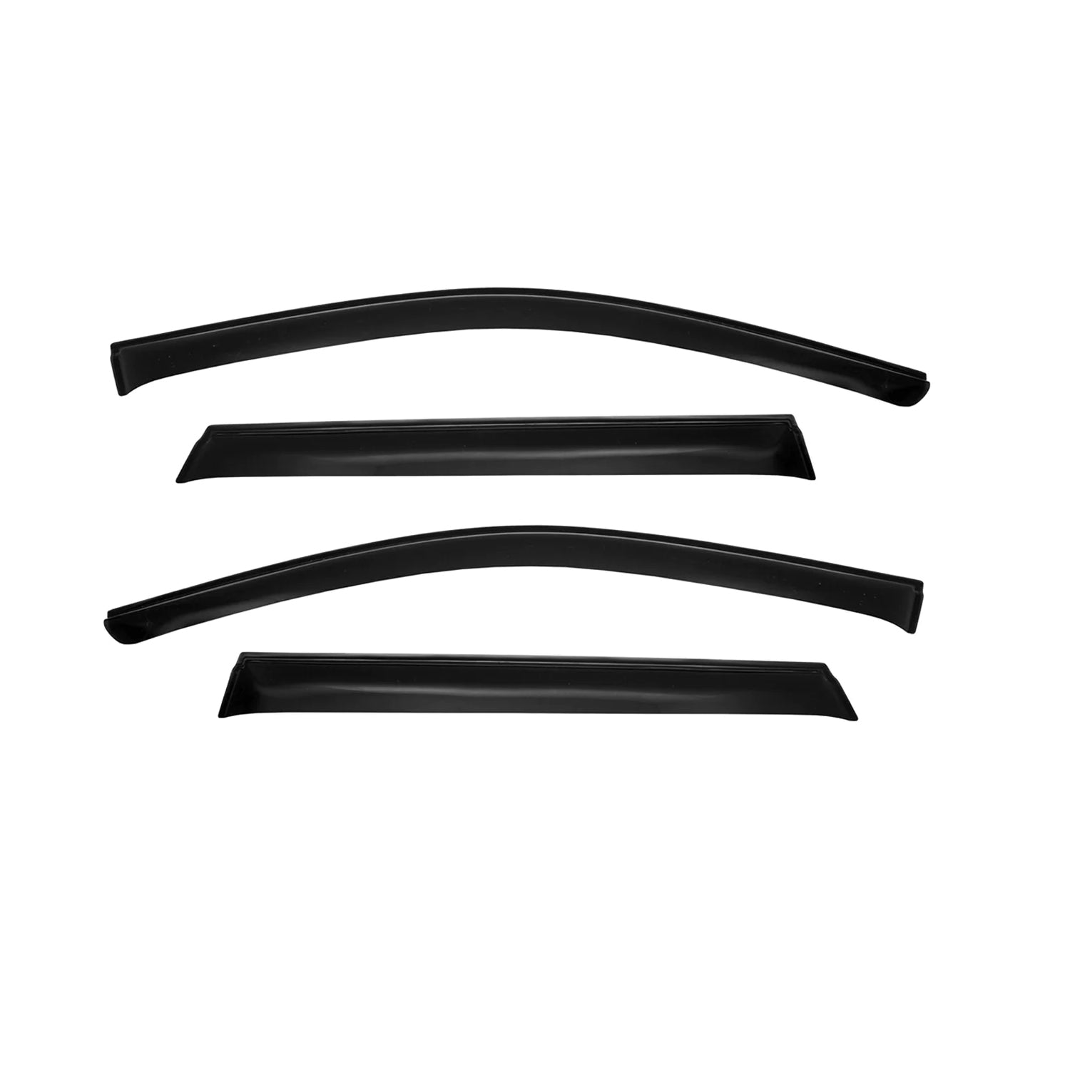 2018-2024 VW Touareg Window Visor Vent Rain Deflector 4Pcs Smoke