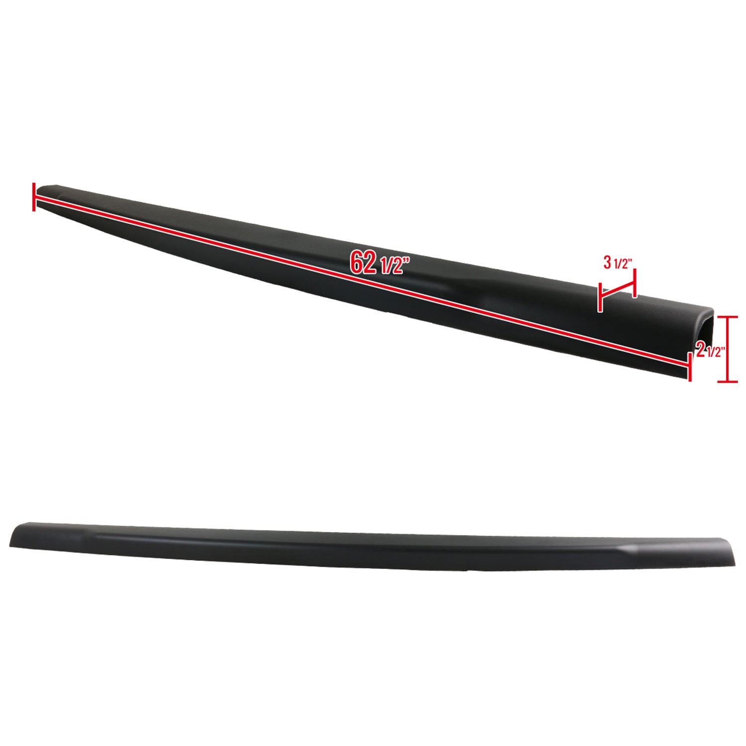 2008-2016 Ford F-250/F350/F450 SuperDuty Black Textured OE Tailgate Cap Cover