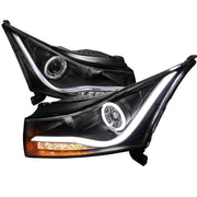 2011-2015 Chevy Cruze / 16 Cruze Limited Headlights LED Light & Signal Black