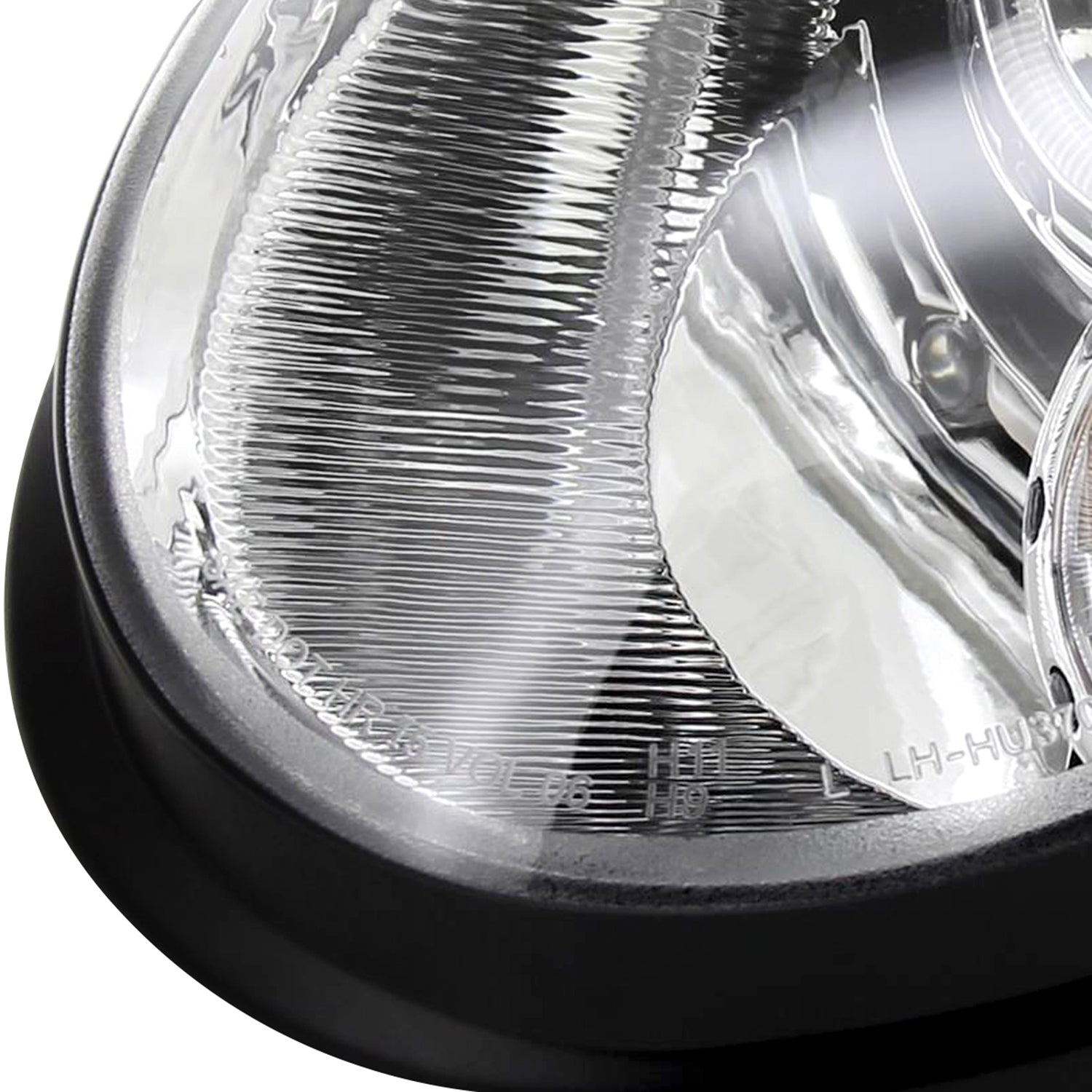 2007-2015 Mini Cooper R55 R56 R57 R58 R59 Single Halo Headlights Chrome