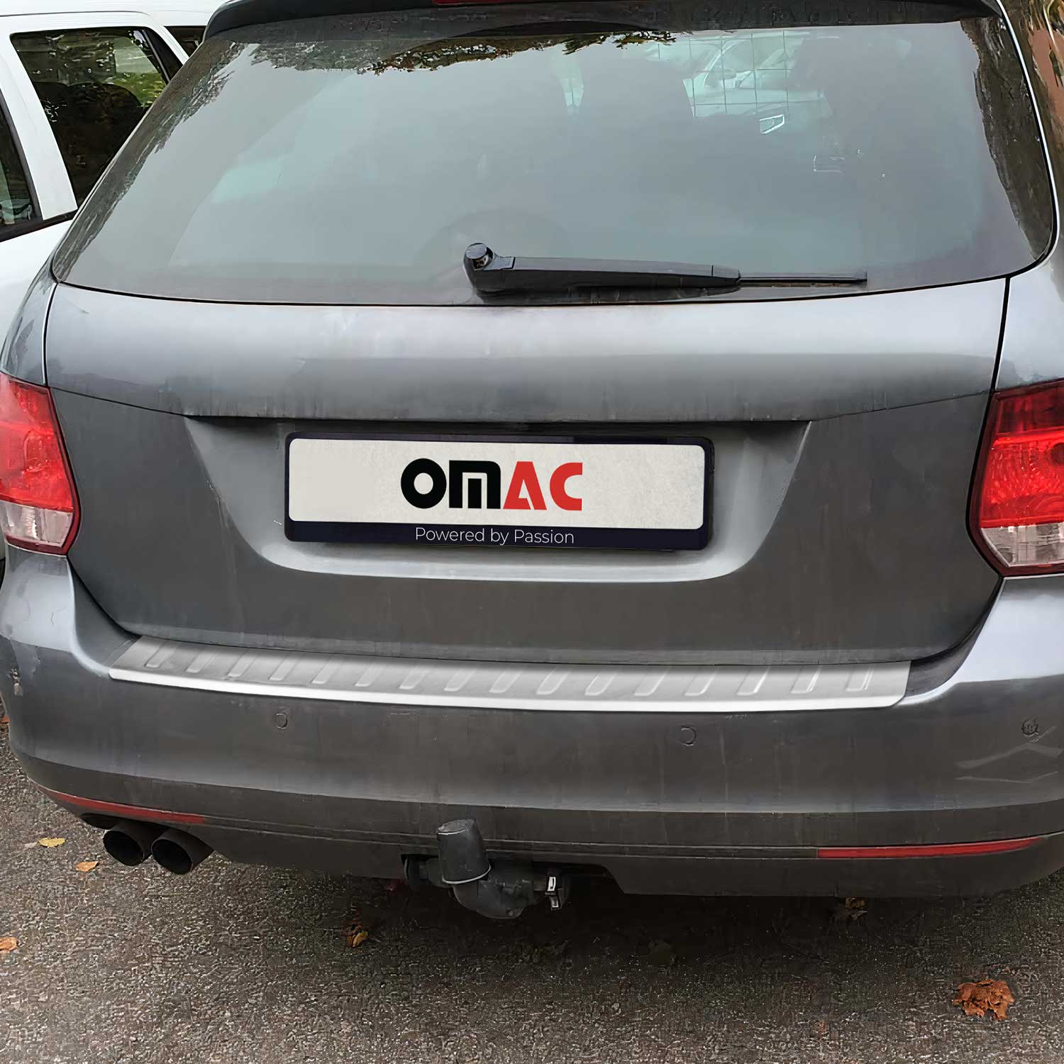 2015-2019 Volkswagen Golf SportWagen Rear Bumper Sill Cover Guard Stainless Steel