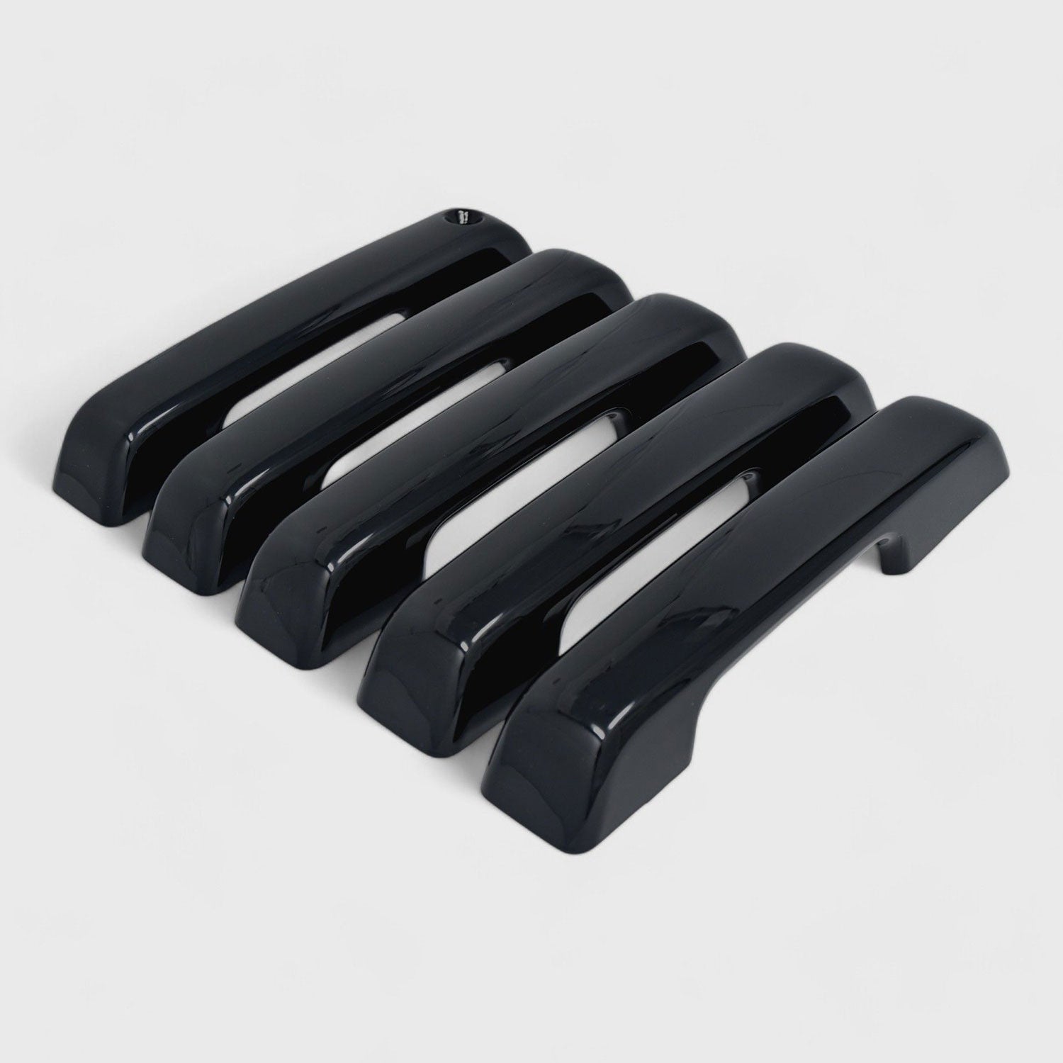 2021-2024 Ford Bronco Door Handle Cover Gloss Black 5Pcs ABS Plastic