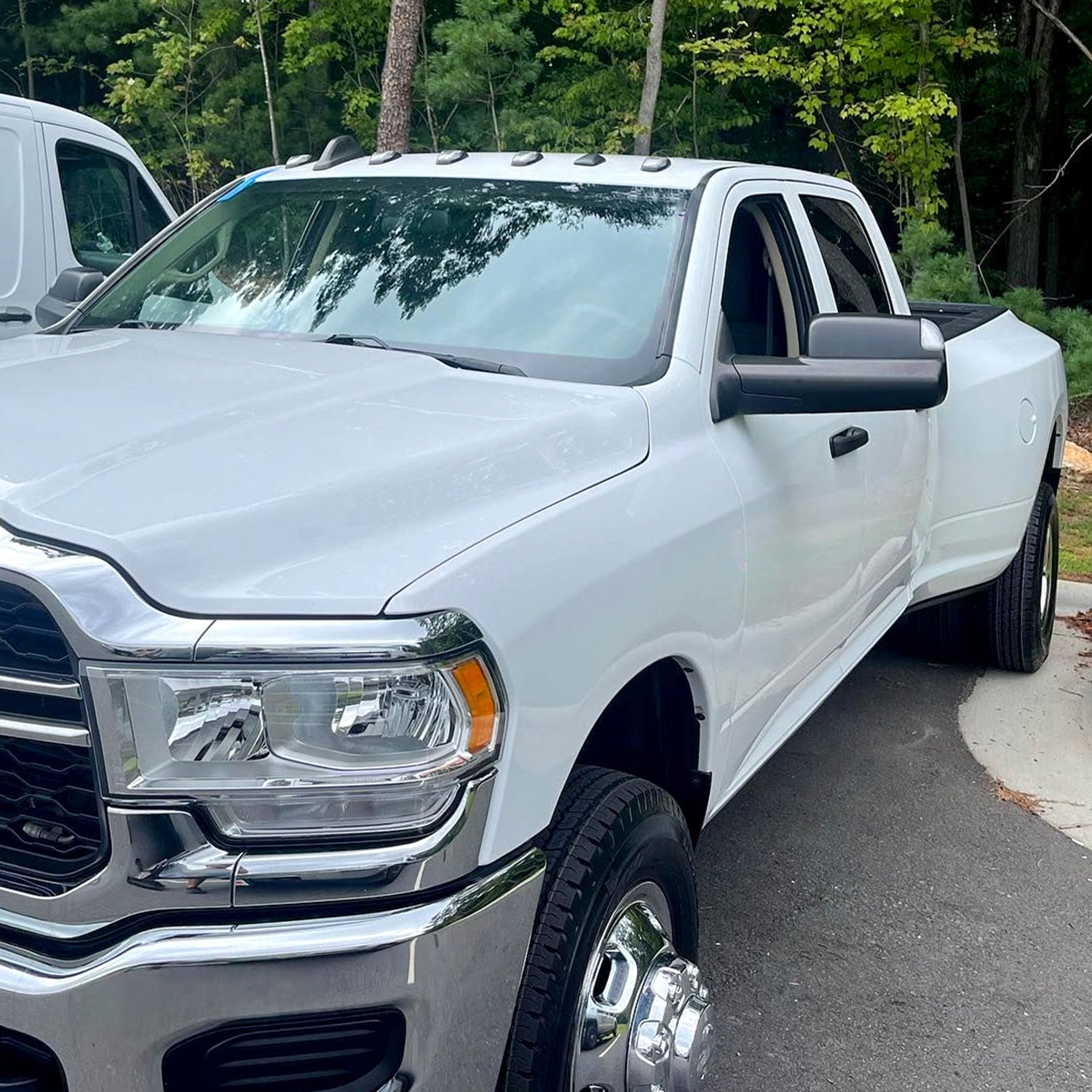 2019-2022 Ram 2500 3500 Black Auto-Fold Side Mirror & Turn Signal Driver Side